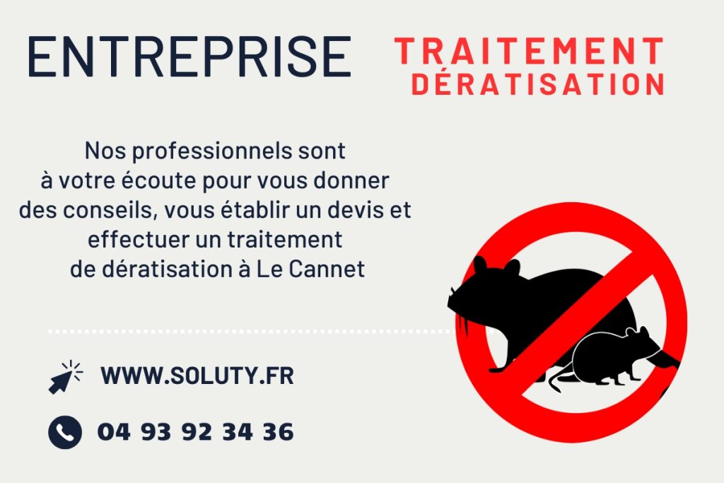 entreprise de dératisation à Le Cannet