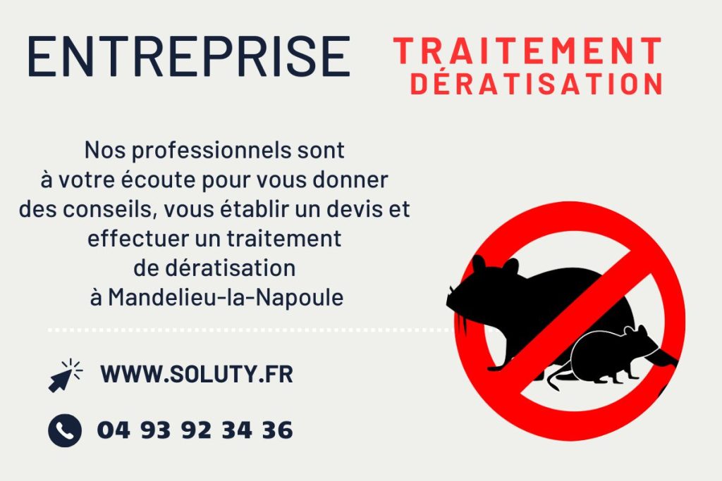 entreprise de dératisation à Mandelieu-la-Napoule