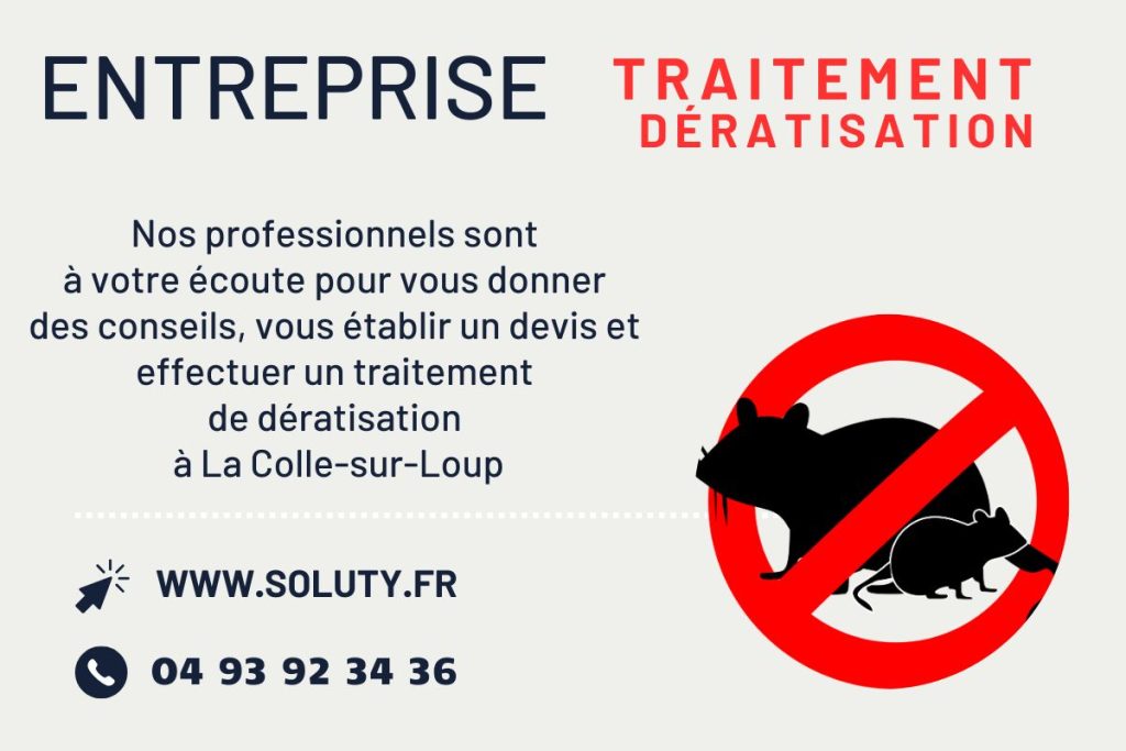 Entreprise de dératisation à La Colle-sur-Loup