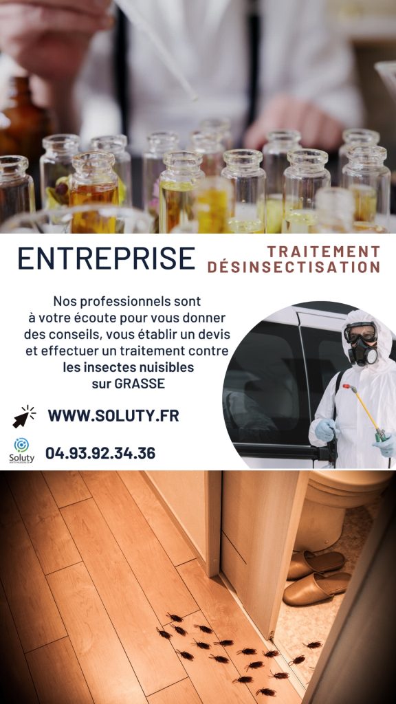Entreprise de désinsectisation à Grasse