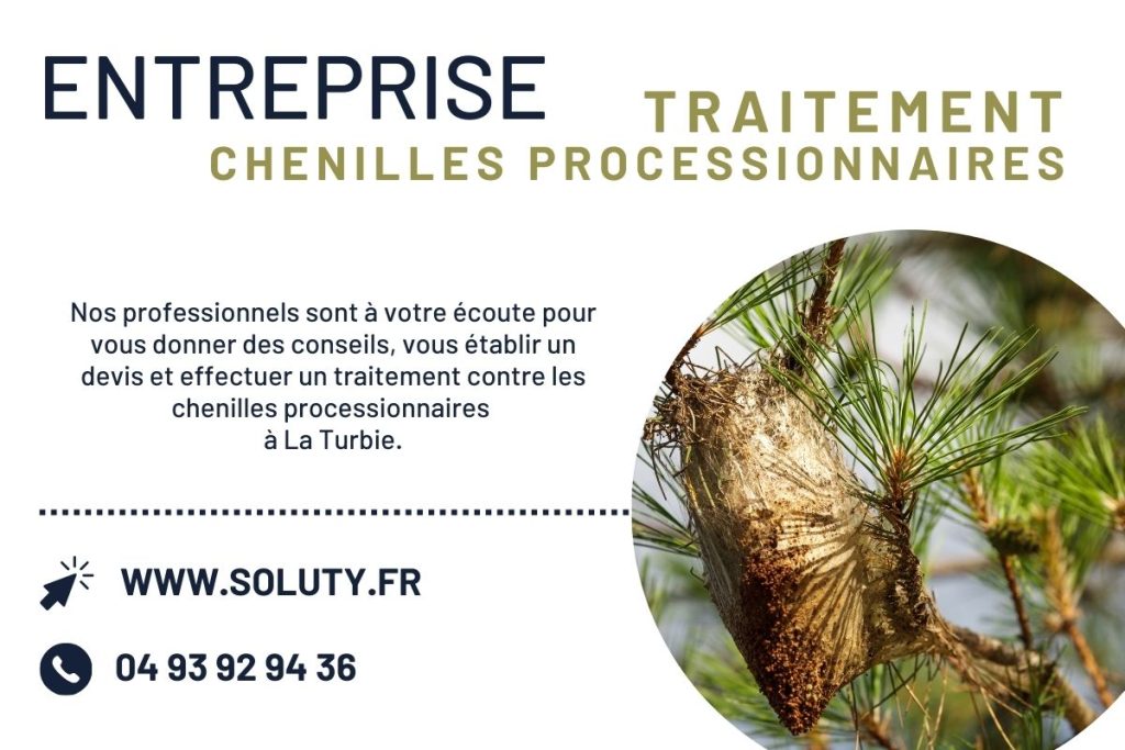 Entreprise de traitement des chenilles processionnaires à La Turbie